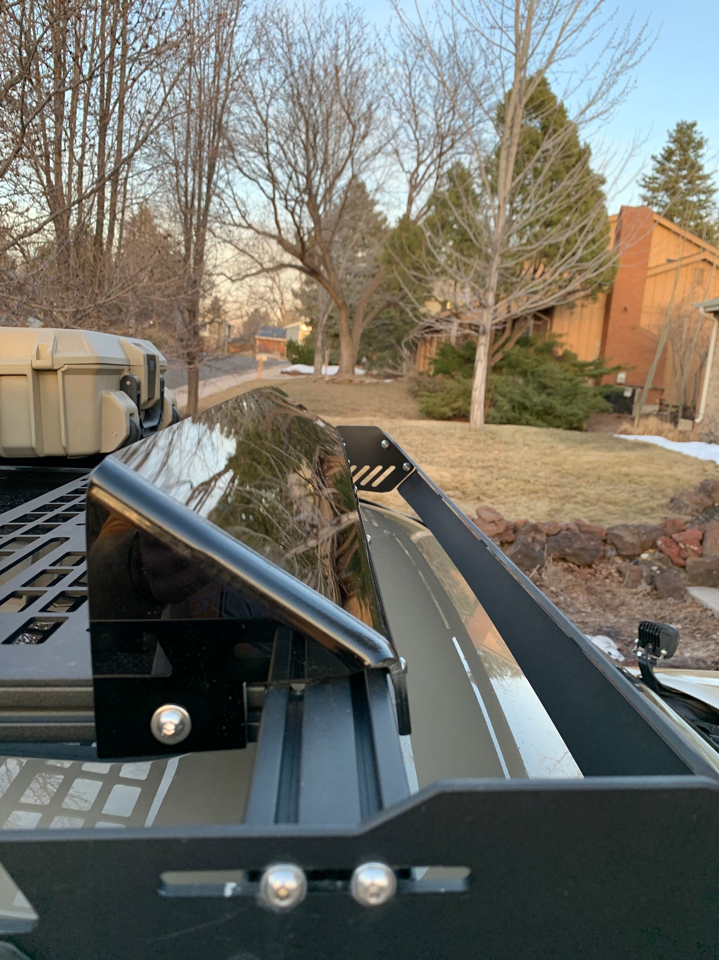 Plexiglass Wind Fairing